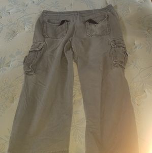 Grey cargo pants